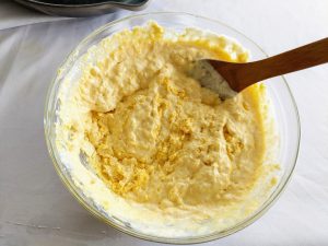 Homemade Cornbread - Combine your Ingredients